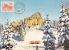 29608- TOURISM, POIANA BRASOV SKI RESORT, HOTELS, MAXIMUM CARD, 1994, ROMANIA - Hostelería - Horesca