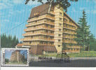 29615- TOURISM, PREDEAL SKI RESORT, CIOPLEA HOTEL, MAXIMUM CARD, 1984, ROMANIA - Settore Alberghiero & Ristorazione