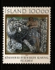 Islande Island 1985 N° 594 ** Tableau, Peintre, Johannes Kjarval, Soif D'envol, Cygne, Femme, Nue, Seins, Cubisme - Neufs