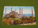 Turkey Istanbul - Sultan Ahmet (Blue) Mosque Islam Unused Postcard  (re132) - Islam