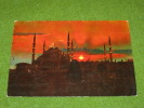 Turkey Istanbul - Sultan Ahmet (Blue) Mosque Islam Used Postcard  (re133) - Islam