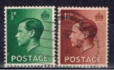 GB+ Großbritannien 1936 Mi 193 195 Edward VIII. - Used Stamps