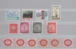 LIECHTENSTEIN LOT TIMBRES DIVERS POSTE SERVICE ET TAXE - Collections