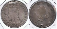 COLOMBIA CUNDINAMARCA BOGOTA 8 REALES 1821 PLATA SILVER U - Colombie