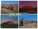 (468) Australia - NT - Ayers ROck (Uluru) 4 Views - Uluru & The Olgas