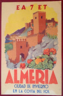 QTH QSL Radio Amateur Espana ALMERIA Tarjeta Postal Privado - Almería