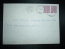 LETTRE TP 0,25 X2 OBL.30 3 73 NUNN... + CACHET NUMERO 4704 - Cartas & Documentos