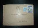 LETTRE TP EUROPA 0,70 + TP 0,50 OBL.15 1 75 YLAMYLLY + CACHET NUMERO 1830 - Cartas & Documentos