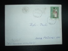 LETTRE TP AVIOPARI TENHOLASTA 0,50 OBL.14 3 73 HALLI + CACHET NUMERO 5196 - Briefe U. Dokumente