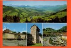 WATTWIL (SG) Im Toggenburg Mit Säntis, Churfirsten Und Burg Yberg (non écrite, Non Oblitérée) - Berg