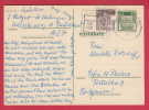 186258 / 1970 - 20 Pf. LORSCH , HESSEN + 10 Pf  , FLAMME " Postfach Kenne, Postfach Nennen " Stationery Germany - Postcards - Used