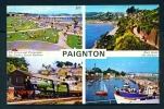 ENGLAND  -  Paignton  Multi View  Unused Postcard As Scan - Paignton