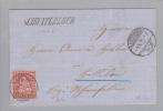 Heimat AG Schwaterloch 1871-11-01 Lang-O Brief Nach Hellikon - Briefe U. Dokumente