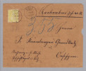 Heimat AG Sulz 1880-04-07 NN-Brief N. Oeschgen Sitzende H. - Storia Postale