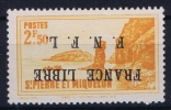 St. Pierre: Yv Nr  270 Not Used (*) SG, Surcharge Renversée - Unused Stamps