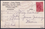 LIECHTENSTEIN: 1918 Scarce MALBUN Boxed In Violet +Postmark VADUZ  Mi 6  Bruno Rapp Certificate RRR - Lettres & Documents