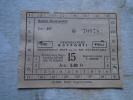 Hungary  -Railway MÁV Gócponti  Menettérti Jegy  - Vésztö   1950-60 BA102.7 - Europa