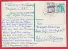 186269 / 1978 - 10 + 40 Pf , BURG ELTZ , "  LÜNEBURG 1 Sol- Moorbad Rheuma Kreislauf-Rehabilitation " Stationery Germany - Postcards - Used