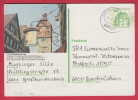 186277 / 1982 - 50 Pf. WASSERSCHLOSS , ( J 2/23 ) 7170 Schwäbisch Hall , Stationery  Ganzsachen Germany Deutschland - Cartoline Illustrate - Usati