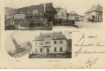 CPA (90) ROUGEMONT   Usine Erhard Et Vinckler  - Rue Du Presbytere -ecole Et Mairie - Rougemont-le-Château