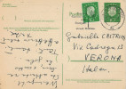 POSTKARTE  ANNO 1961 DA STUTTGARD A VERONA   (VIAGGIATA) - Postcards - Used