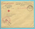 Portvrij Brief  ROOD KRUIS VAN BELGIE Met Stempel BRUGGE 1943 Met Stempel HOSPITAALDIENSTEN - Guerra '40-'45 (Storia Postale)