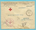 Portvrij Brief  ROOD KRUIS VAN BELGIE Met Stempel BRUGGE 1943 Met Stempel RP - Guerra '40-'45 (Storia Postale)