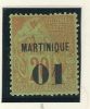 MARTINIQUE N° 3  * - Unused Stamps