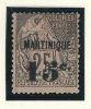 MARTINIQUE N° 17 * - Unused Stamps