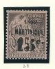 MARTINIQUE N° 28 * - Unused Stamps