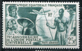 GRANDE SERIE COLONIALE DE FRANCE - 75 ANS DE L'U.P.U. - SERIE COMPLÉTE DE 12 VALEURS INFIME CHARNIÈRE - * - SUP - 1949 75e Anniversaire De L'UPU