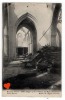 01825-LE-BELGIQUE-Front Belge-Loo (Oogst 1916)-Ruines De L' Eglise (intérieur) - Lo-Reninge