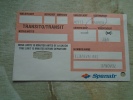 Hungary  - SPANAIR  Boarding Pass  TRANSIT        BA102.23 - Bordkarten