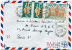 NOUVELLE-CALEDONIE LETTRE PAR AVION DEPART NOUMEA 22-11-1973 POUR LA FRANCE - Covers & Documents