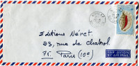 NOUVELLE-CALEDONIE LETTRE PAR AVION DEPART NOUMEA 29-3-1971 POUR LA FRANCE - Covers & Documents