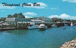 Massachusetts Cape Cod Harwich Port Thompson Brothers Clam Bar On Wychmere Harbor - Cape Cod