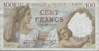 BANKNOTES FRANCE  1941 FRANCIA 100 FRANCS SULLY - 100 F 1939-1942 ''Sully''