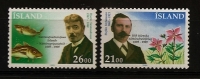 Islande Island 1989 N° 663 / 4 ** Histoire Naturelle, Stefan Stefansson, Fleur, Bjarni Saemundsson, Poisson, Pêche - Unused Stamps