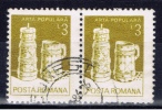 RO+ Rumänien 1982 Mi 3919 Butterfly Und Holzeimer - Used Stamps