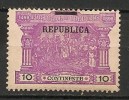 Timbres - Portugal - 1898 - 10 Reis - Republica - Continente - - Ongebruikt