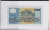 E) 1998 SRI LANKA, 200 RUPEE BANKNOTE SPECIAL EDITION, POLYMER MATERIAL - Sri Lanka