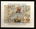 Islande Island 1992 N° BF 13 ** Europa, Emission Conjointe, Amérique, Christophe Colomb, Drakkar, Rose Des Vents, Oiseau - Unused Stamps