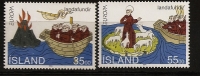 Islande Island 1994 N° 753 / 4 ** Europa, Europe, Volcan, Mouton, Saint Brendan, Moine, Emission Conjointe, Bateau, Ile - Unused Stamps