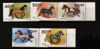 Islande Island 2001 N° 915A / E ** Chevaux Islandais, Allures, Fet, Tölt, Brokk, Skeid, Stökk, Cheval, Equitation - Ungebraucht