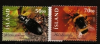 Islande Island 2004 N° 1003 / 4 ** Animaux, Insectes, Carabe, Bourdon Des Saussaies, Bombus Locurum, Coléoptère, Nebria - Neufs