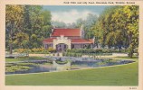 Park Villa And Lily Pond Riverside Park Wichita Kansas - Wichita