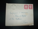 LETTRE (PLI) TP MARIANNE DE DULAC 1F50 X2 OBL.MEC.14 VI 46 CHATEAUROUX INDRE (36) CONVOCATION ACCIDENT DU TRAVAIL TRIBUN - 1944-45 Marianne De Dulac