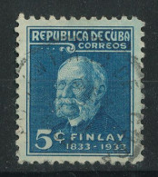 Cuba  N°220 Finlay - Usados