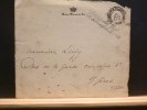 55/204  DEVANT DE LETTRE  1899 OBL. BR. CHANCELLERIE - Franchise