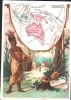 Chromo Dos Vierge - Thème Géographie, Carte, OCEANIE, Australie, Nouvelle Guinée - Avec Productions Du Pays - Sin Clasificación